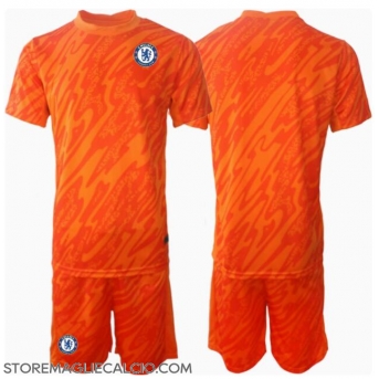 Chelsea Portiere Maglia Gara Casa Repliche 2024-25 Bambino
